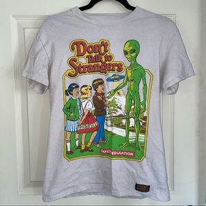 Steven Rhodes “Don’t Talk To Strangers” Shirt